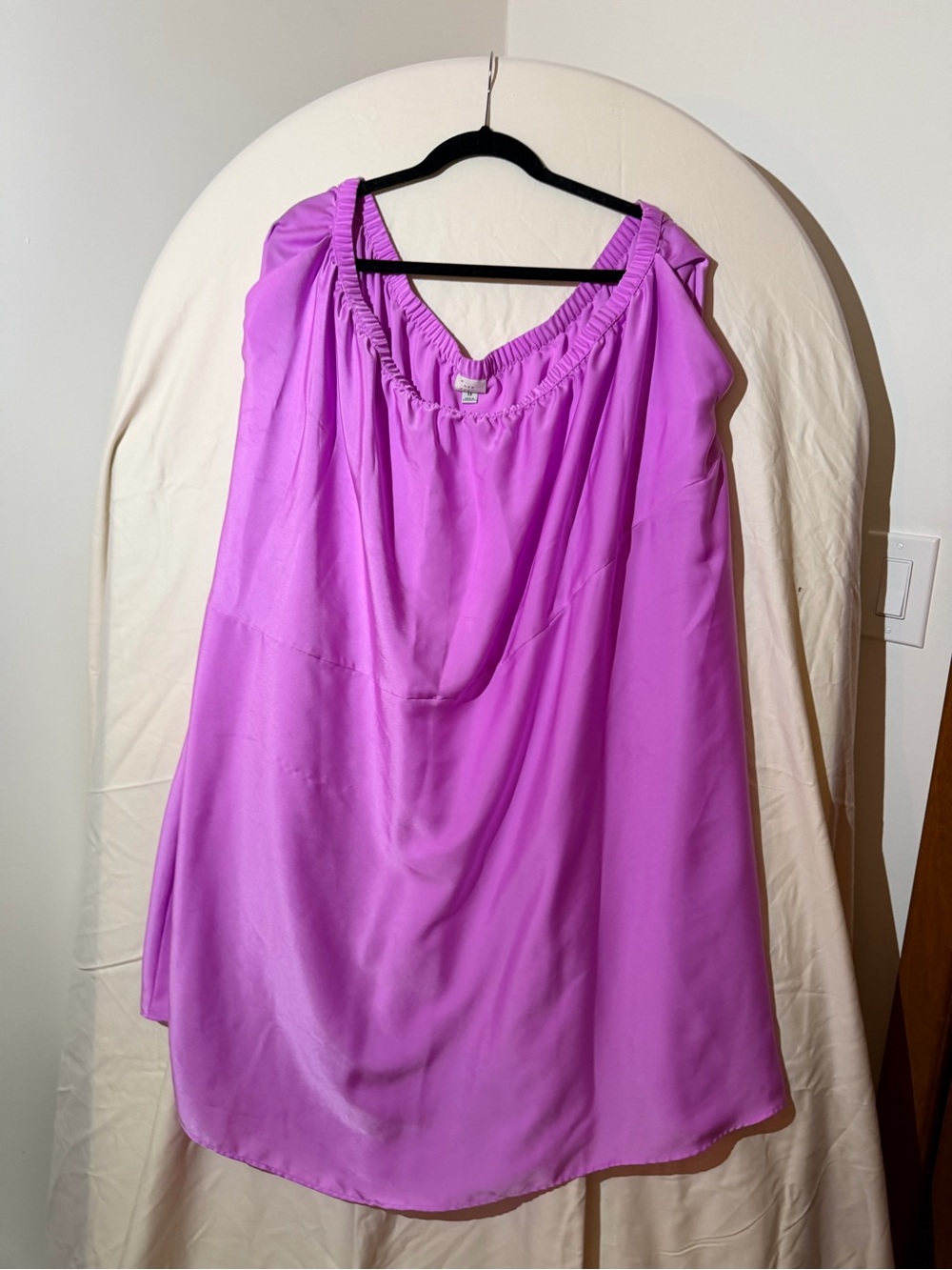 Target Lavender Pink Elastic Waist Midi Skirt